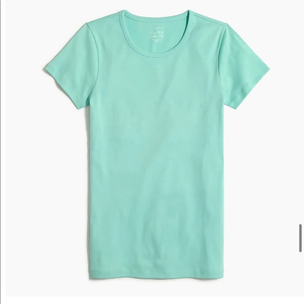 J. Crew factory tee XL turquoise